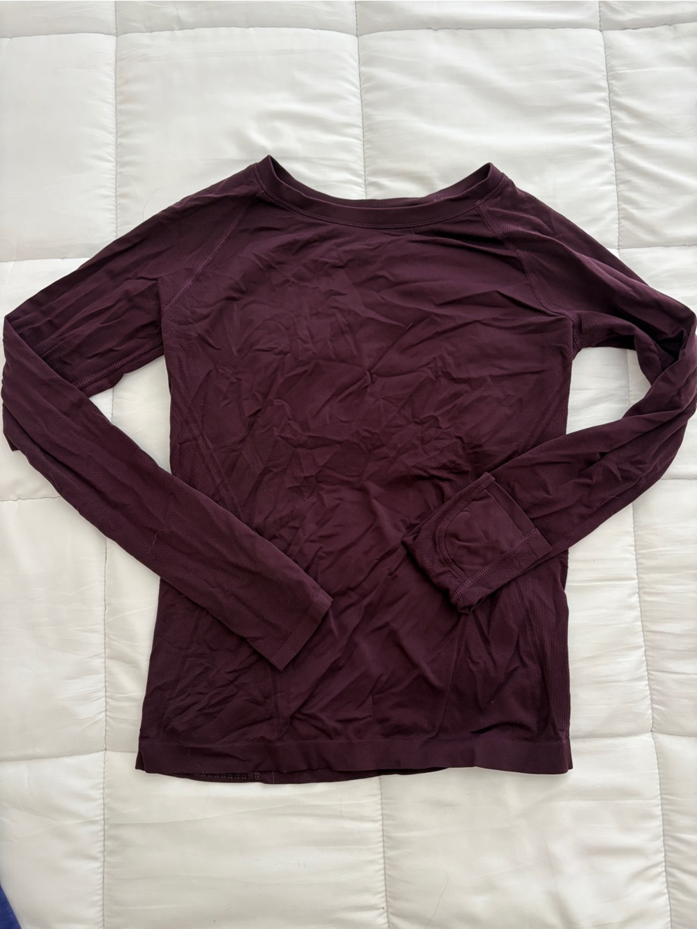 Athleta Long-Sleeve Momentum Top in Plum